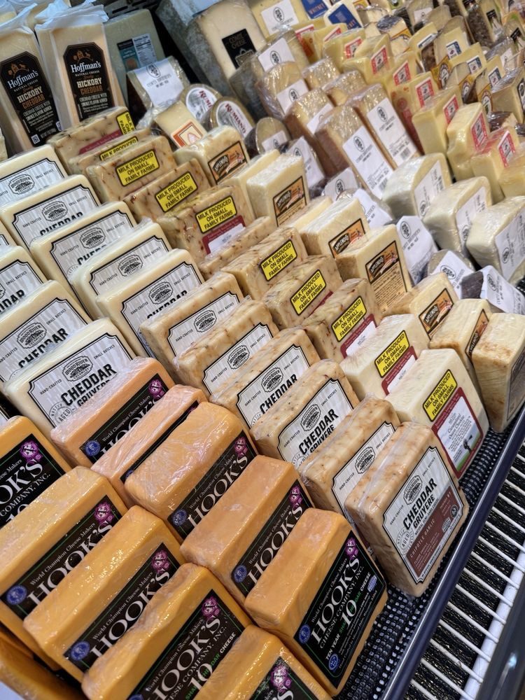 The cheese case